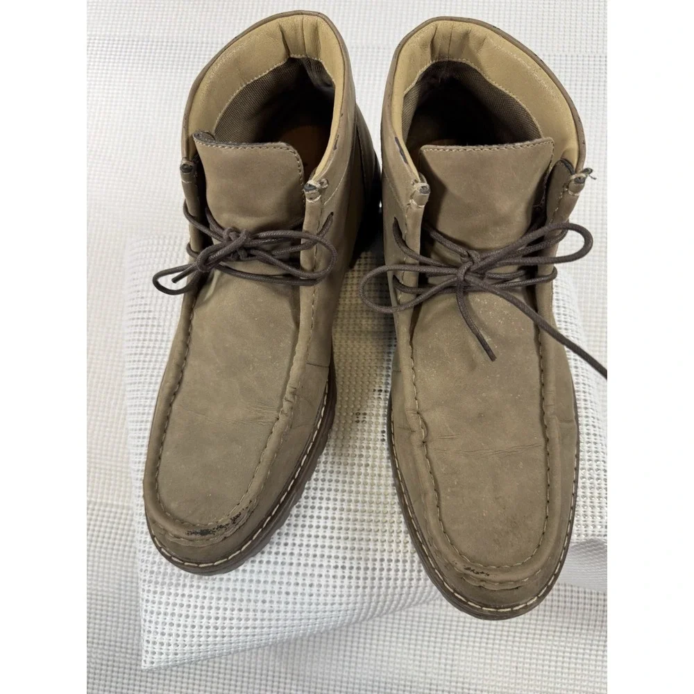 Sonoma A-2 Mens Chukka Boots Brown Moc Toe Casual Shoes Size 10M